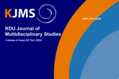 THE LATEST JOURNAL ISSUE-  KJMS VOL 6 ISSUE 1 JULY 2024 IS NOW PUBLISHED ON SLJOL