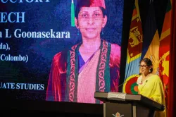 INAUGURATION CEREMONY OF THE FIRST MASTER OF BUSINESS ADMINISTRATION (MBA) DEGREE PROGRAMME FOR INTERNATIONAL STUDENTS